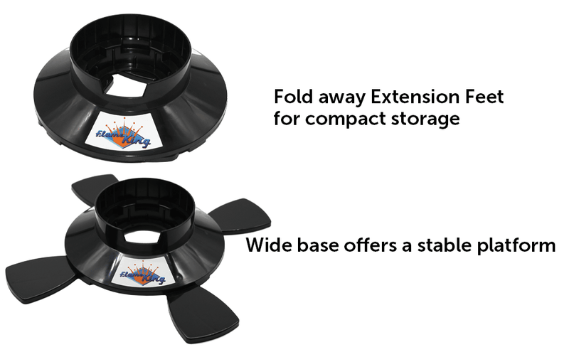 Load image into Gallery viewer, Flame King Base for 1lb Propane Cylinder
