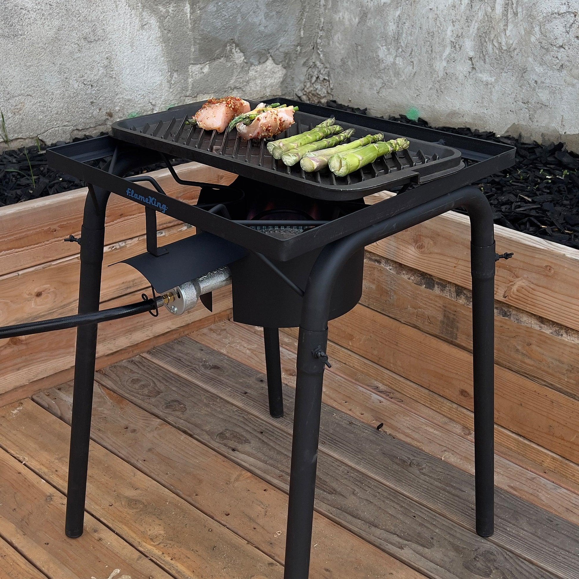 Flame King Heavy Duty 100,000 BTU Propane Gas Single Burner Cooker - Skoutley Outdoors LLC