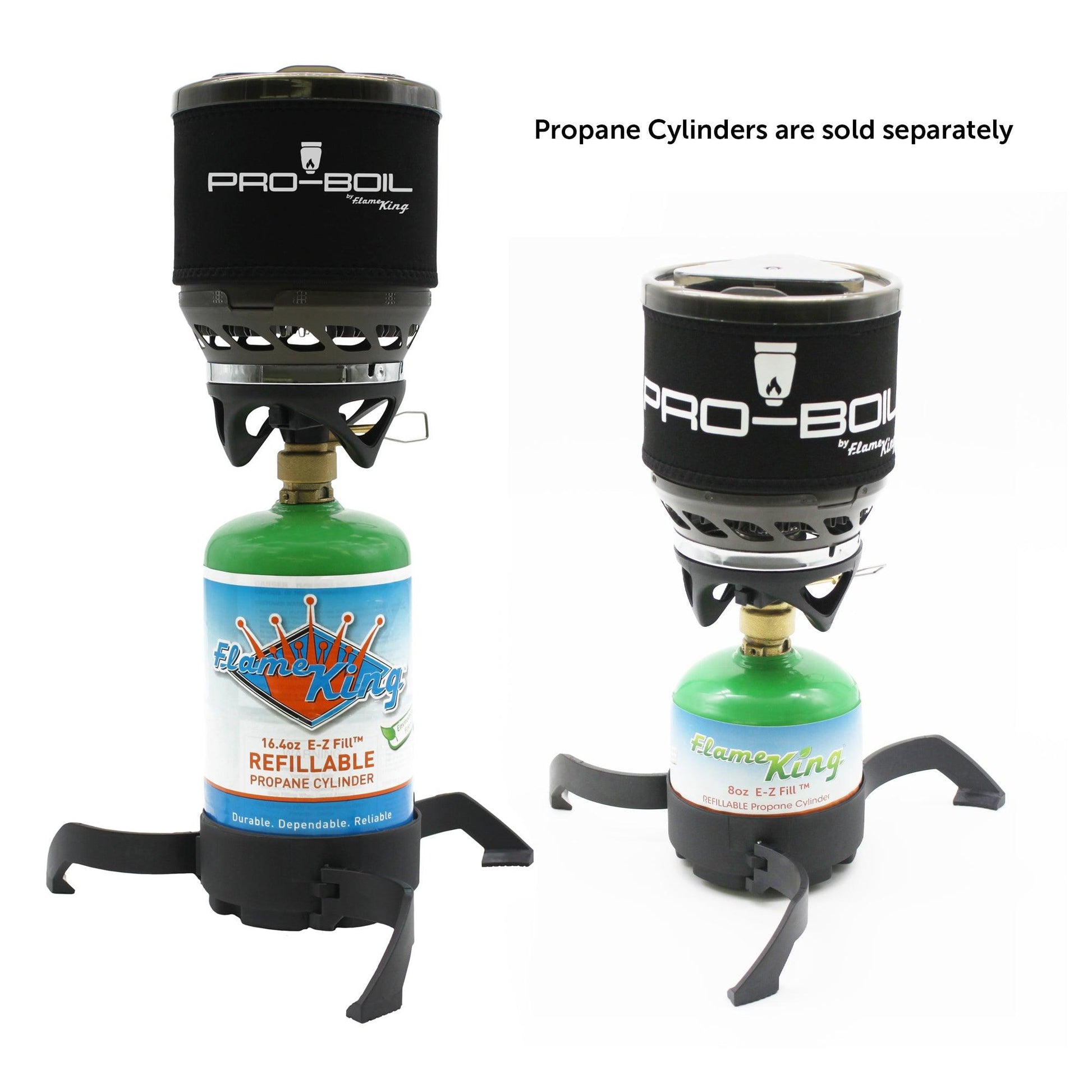 Flame King Pro-Boil Camping and Backpacking Stove Cooking System - Skoutley Outdoors LLC