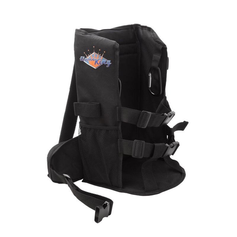 Load image into Gallery viewer, Flame King Propane Tank Backpack Carrier for 5lb or 10lb Cylinder For Weed Burner Torch
