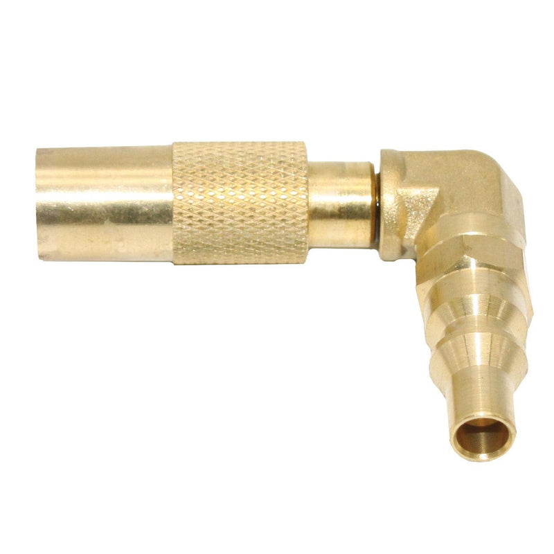 Load image into Gallery viewer, Flame King RV Quick Connect Elbow Adapter for 17" or 22" Griddle
