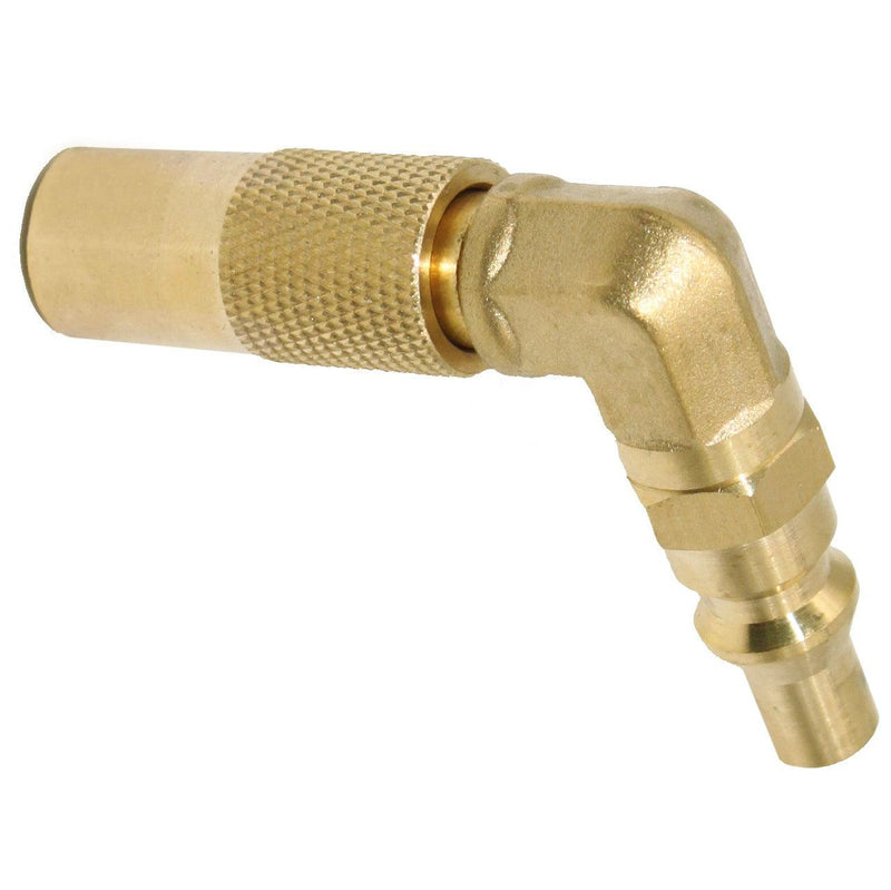 Load image into Gallery viewer, Flame King RV Quick Connect Elbow Adapter for 17" or 22" Griddle
