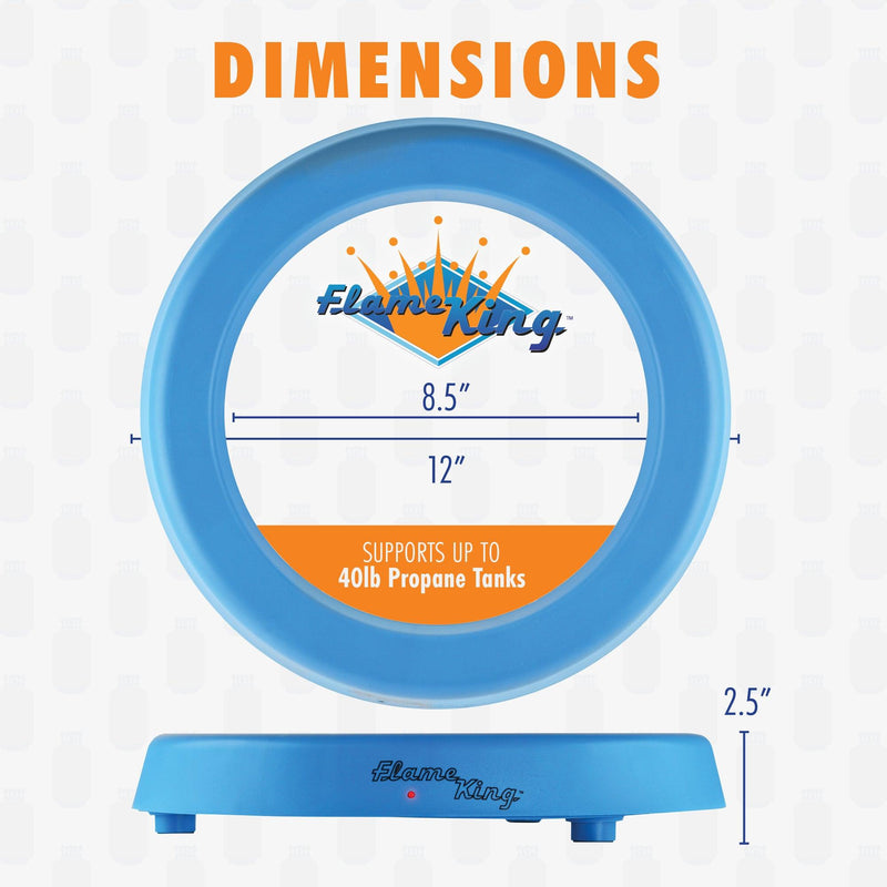Load image into Gallery viewer, Flame King Smart Wireless Gauge Propane Tank Scale
