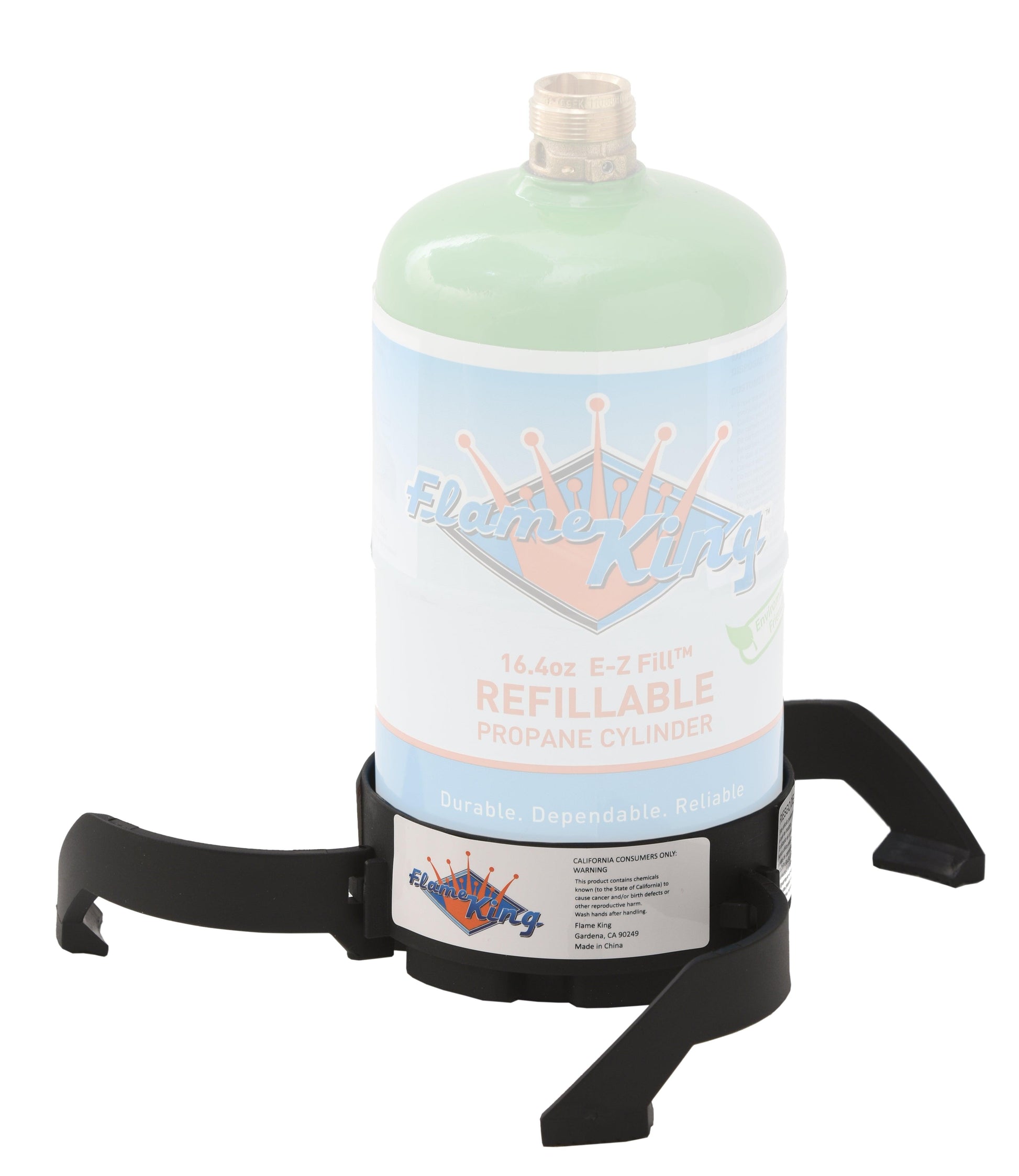 Flame King Spider Base for 1lb Propane Cylinder - Skoutley Outdoors LLC