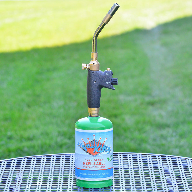 Load image into Gallery viewer, Flame King Welding Professional Auto-Ignition Max Heat Propane Torch Head
