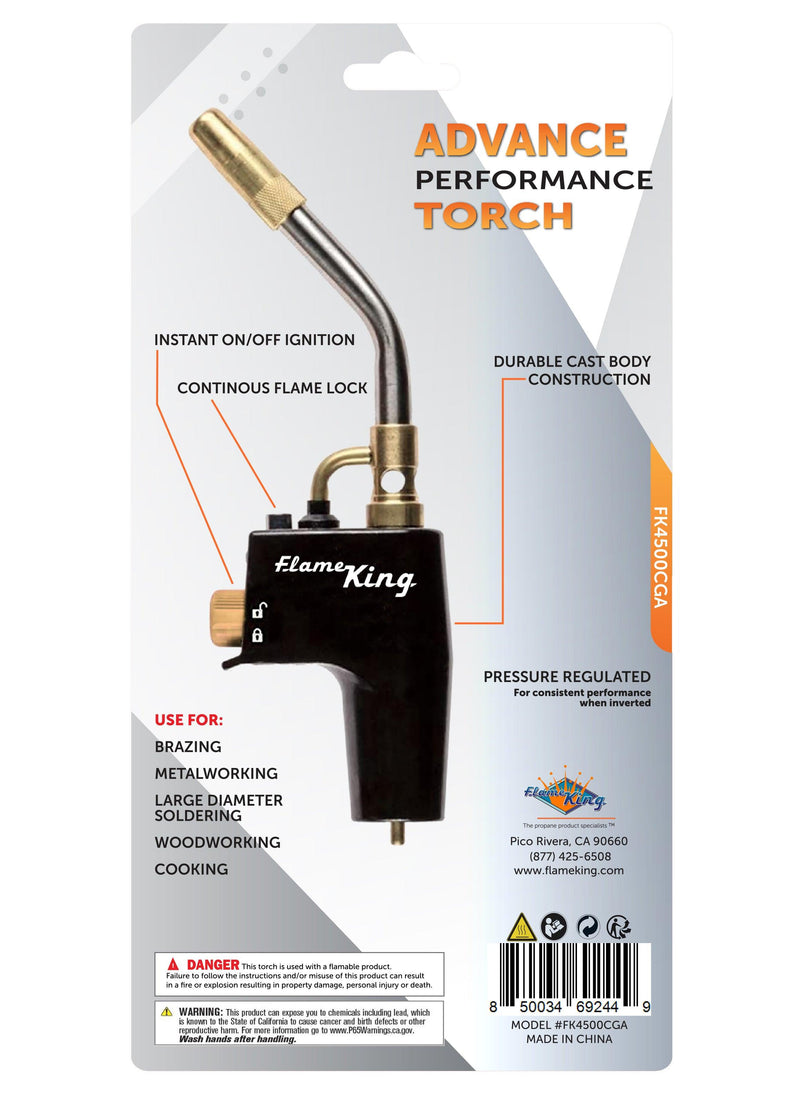 Load image into Gallery viewer, Flame King Welding Propane Torch Head High Intensity Swirl Flame
