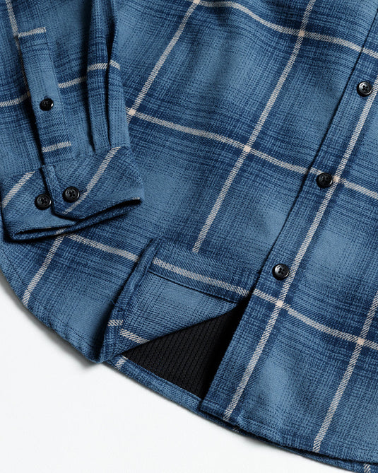 Destroyer Flannel - Pale Blue