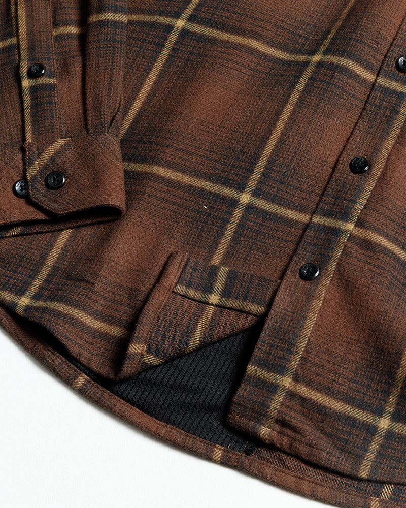 Load image into Gallery viewer, Destroyer Flannel - Burnt Brown

