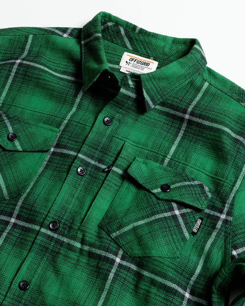 Load image into Gallery viewer, Destroyer Flannel - Fairway

