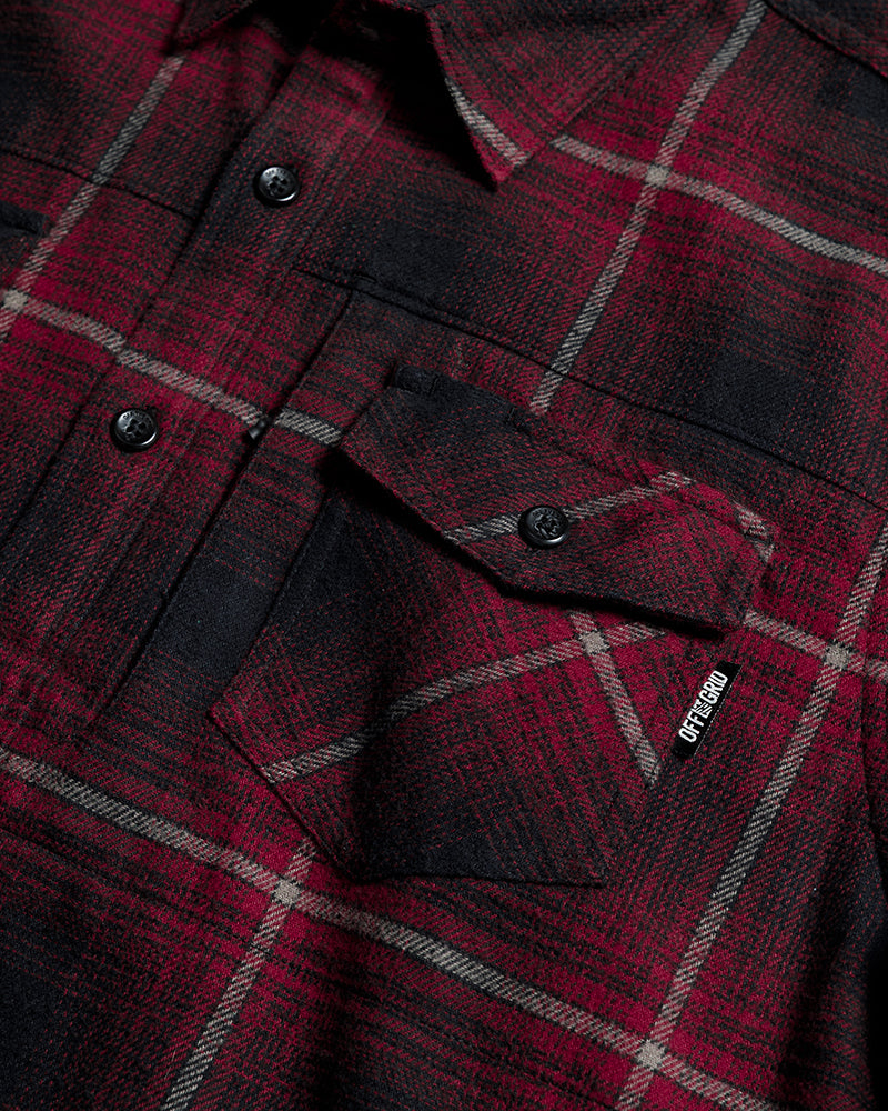 Load image into Gallery viewer, Destroyer Flannel - Black
