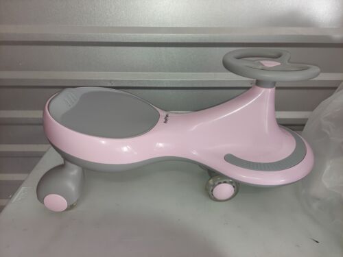 Load image into Gallery viewer, Flashing Pink Wiggle Car Ride-On Toy for Endless Fun
