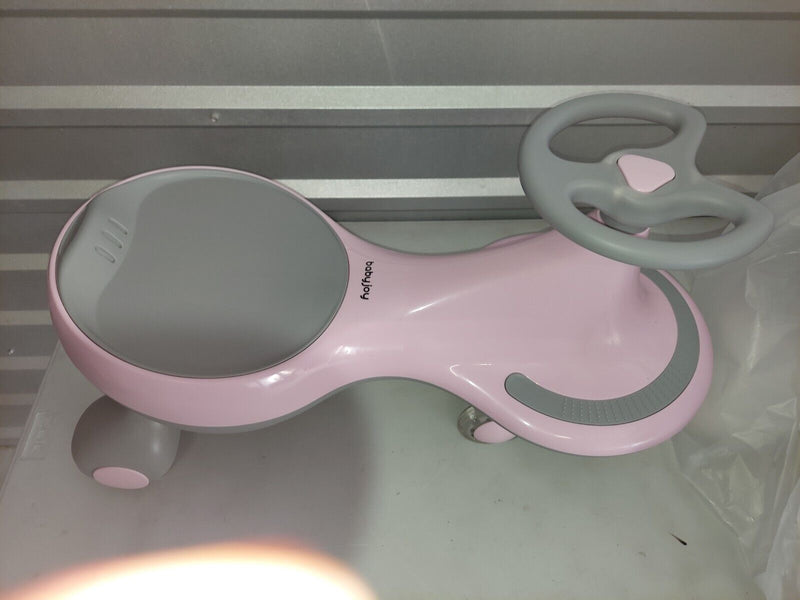 Load image into Gallery viewer, Flashing Pink Wiggle Car Ride-On Toy for Endless Fun
