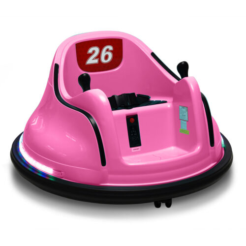 Load image into Gallery viewer, Flashy Remote-Controlled Bumper Car for Kids with Electric Ride-On Fun
