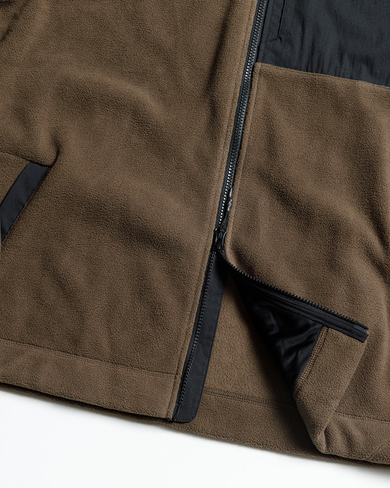 Load image into Gallery viewer, Bruin Fleece Zip Up- Major Brown
