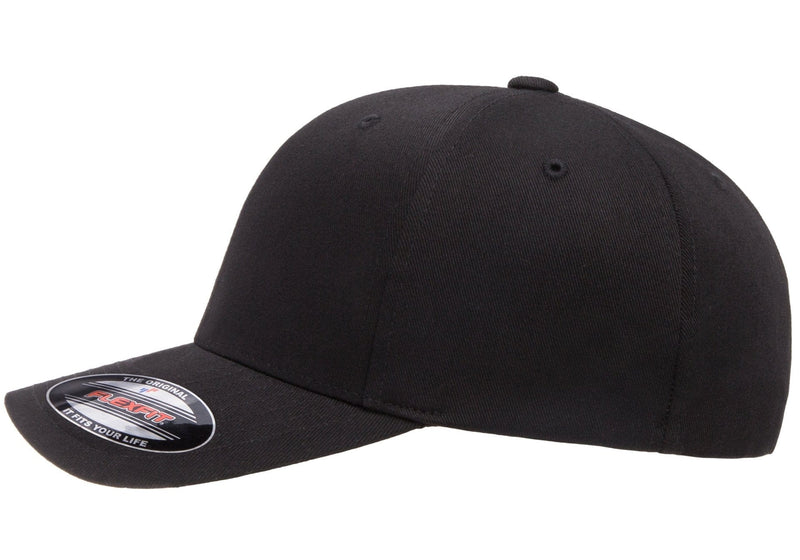 Load image into Gallery viewer, Flexfit Fitted Cap Black
