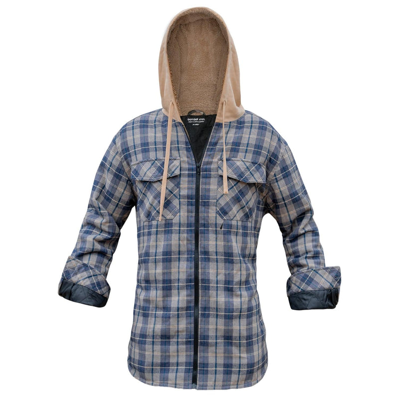 Load image into Gallery viewer, Frontier Zip Flannel Jacket
