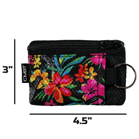 Double Zip Pocket Ripstop Wallet