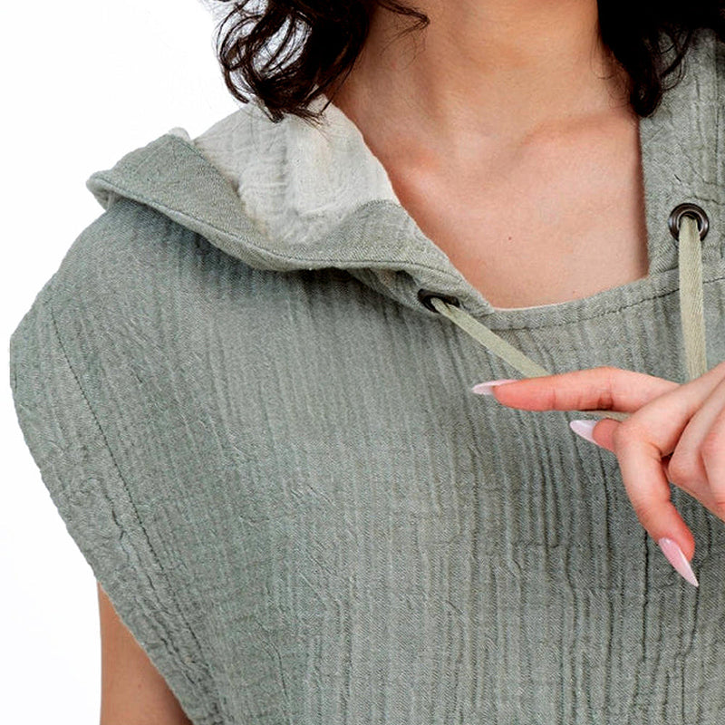 Load image into Gallery viewer, Adults Turkish Cotton Changing Poncho
