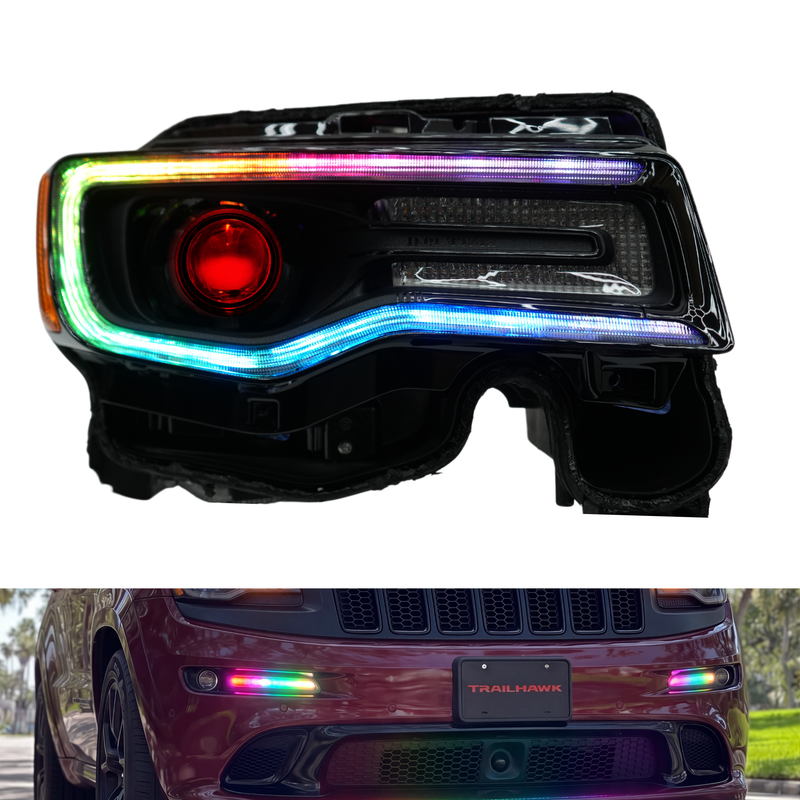 Load image into Gallery viewer, Jeep Grand Cherokee Multicolor DRL Boards (2014-2021)

