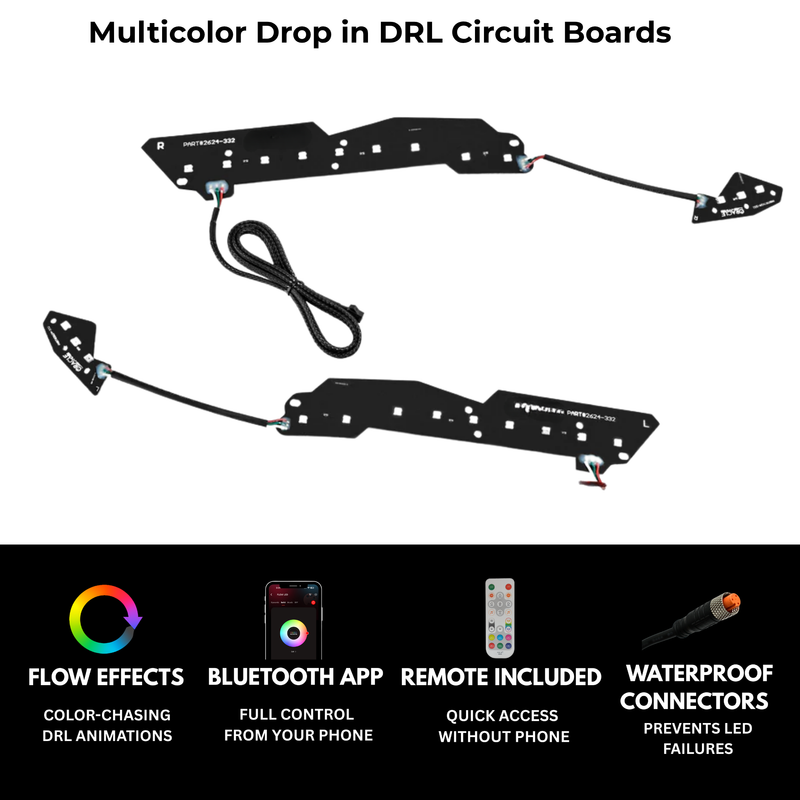 Load image into Gallery viewer, Chevrolet Corvette Multicolor DRL Boards (2014-2019)
