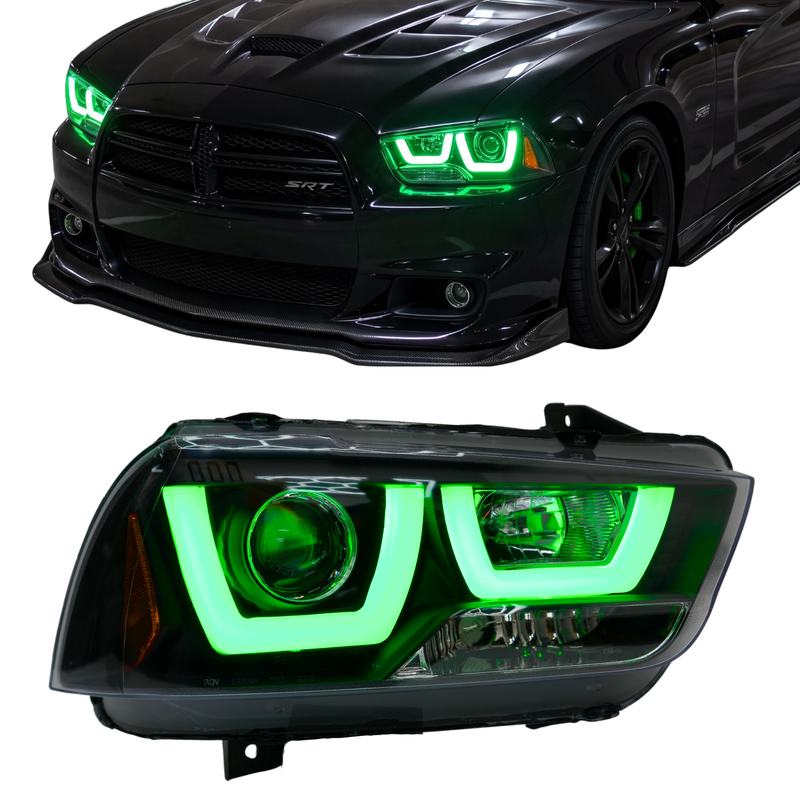 Load image into Gallery viewer, Dodge Charger Spec-D Multicolor Flow DRL Boards (2011-2014)
