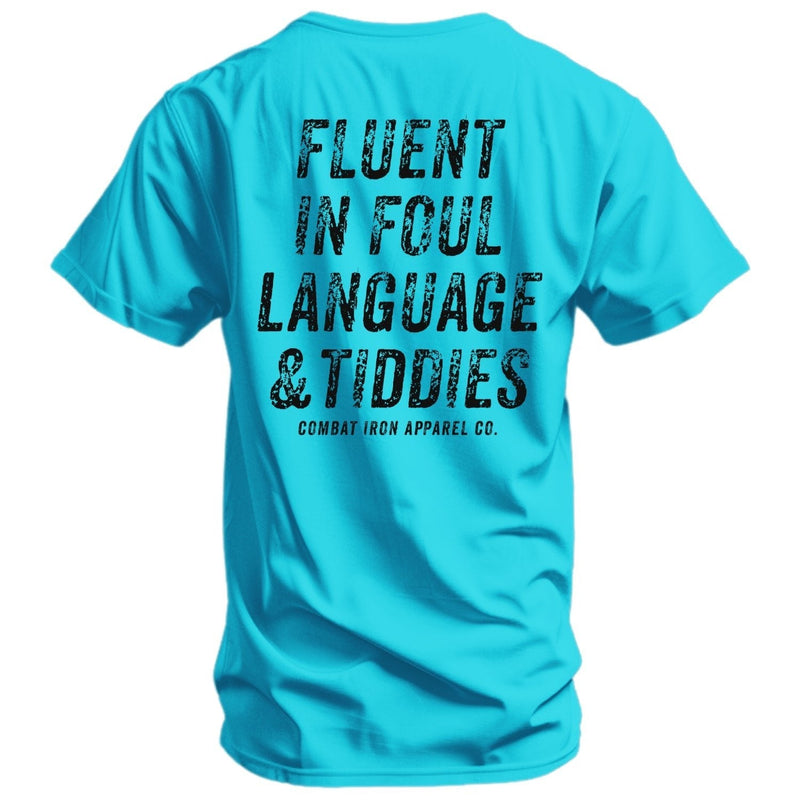 Load image into Gallery viewer, Fluent In Foul Language and Tiddies Men's T-Shirt
