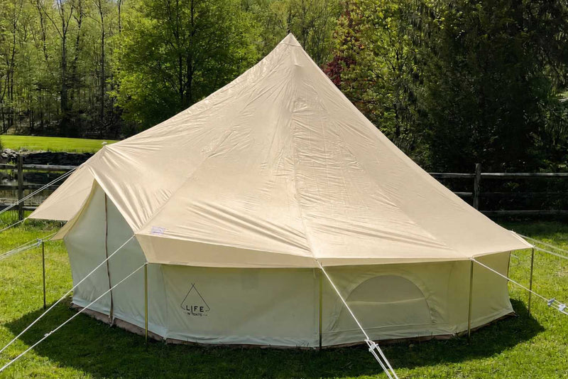 Load image into Gallery viewer, Double-Door Bell Tent Fly Cover Shield | 6M (19.5 ft)

