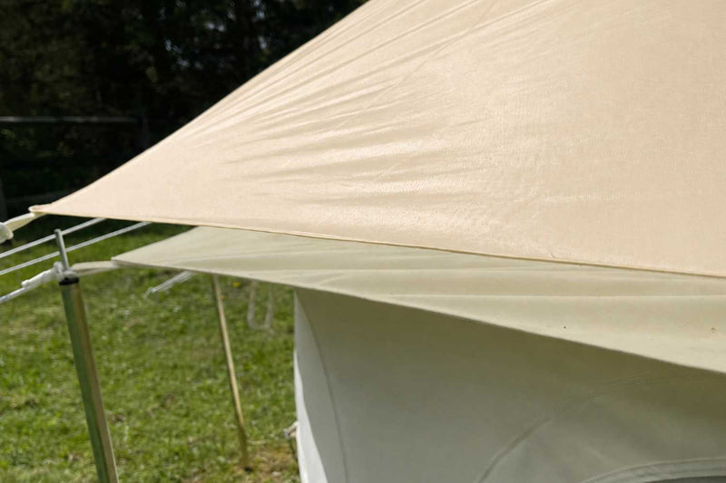 Load image into Gallery viewer, Double-Door Bell Tent Fly Cover Shield | 6M (19.5 ft)
