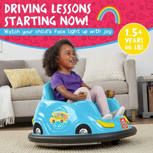 Load image into Gallery viewer, Flybar 6V Electric Bumper Car Ride-On with Charger Included
