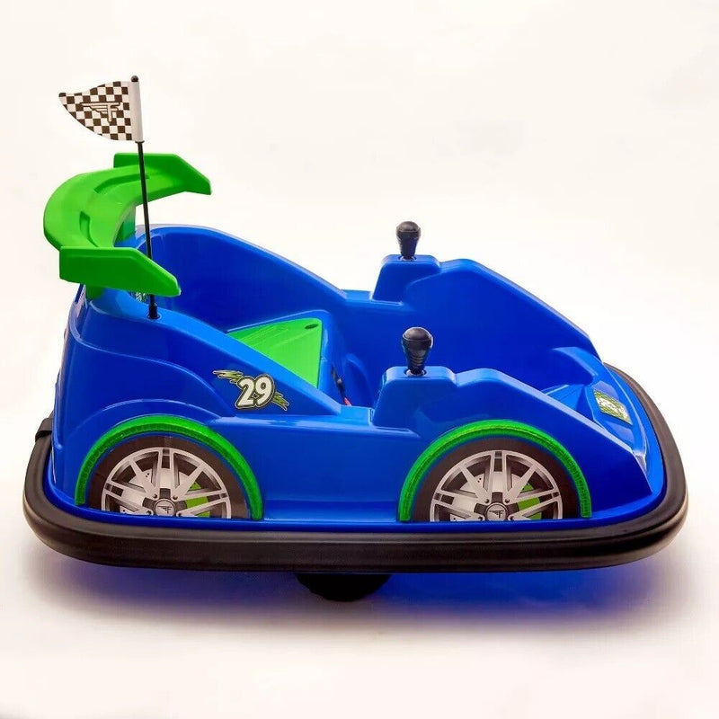 Load image into Gallery viewer, FLYBAR FUNPARK Racer BUMPER CAR Battery-Powered Ride On BUMPER CAR - Affordable Fun for All Ages!
