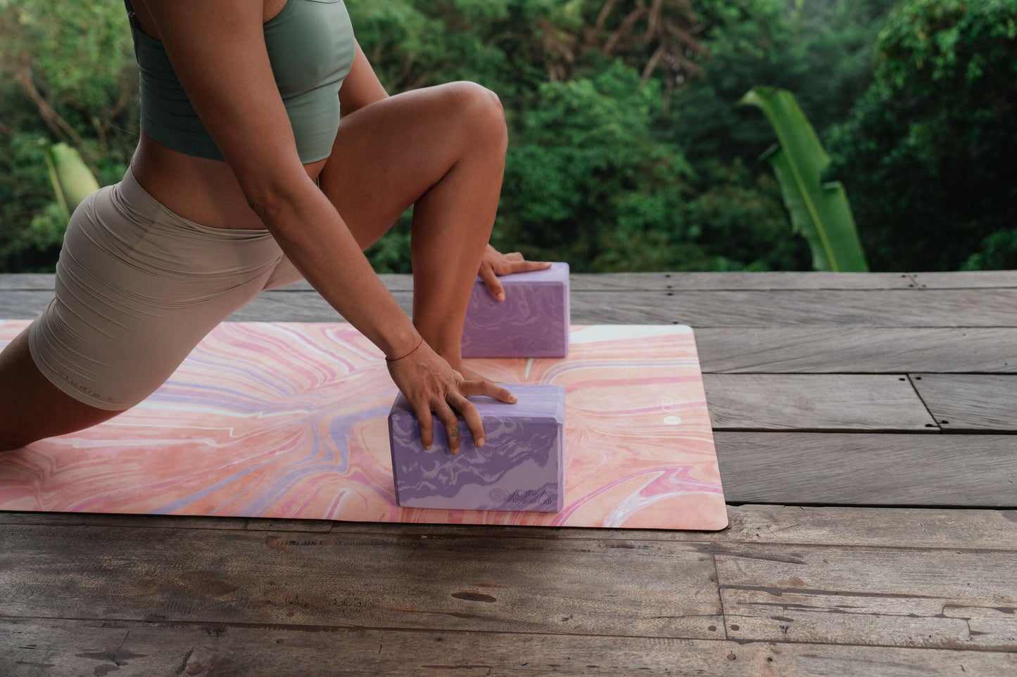 Foam Yoga Block - Lavender
