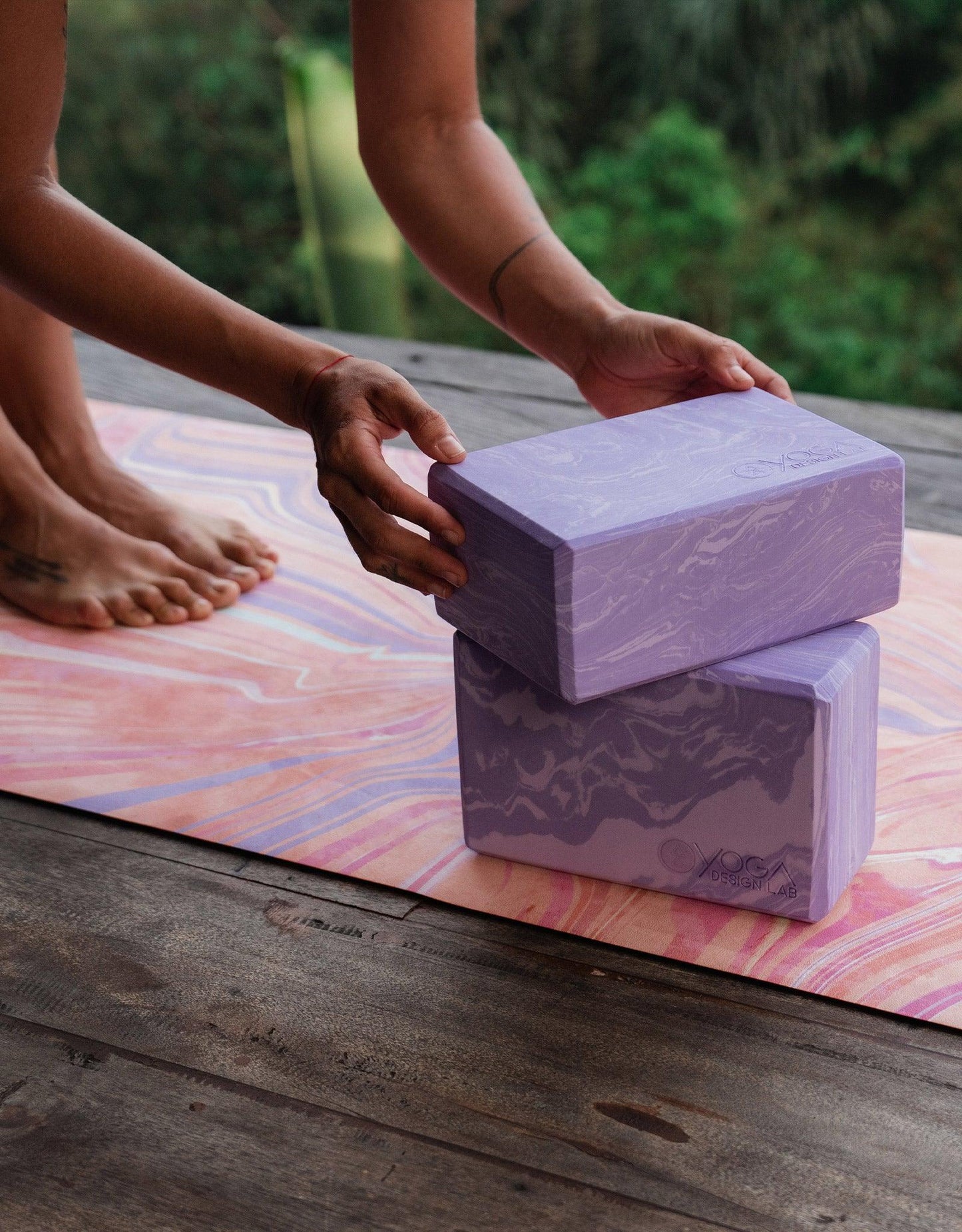 Foam Yoga Block - Lavender