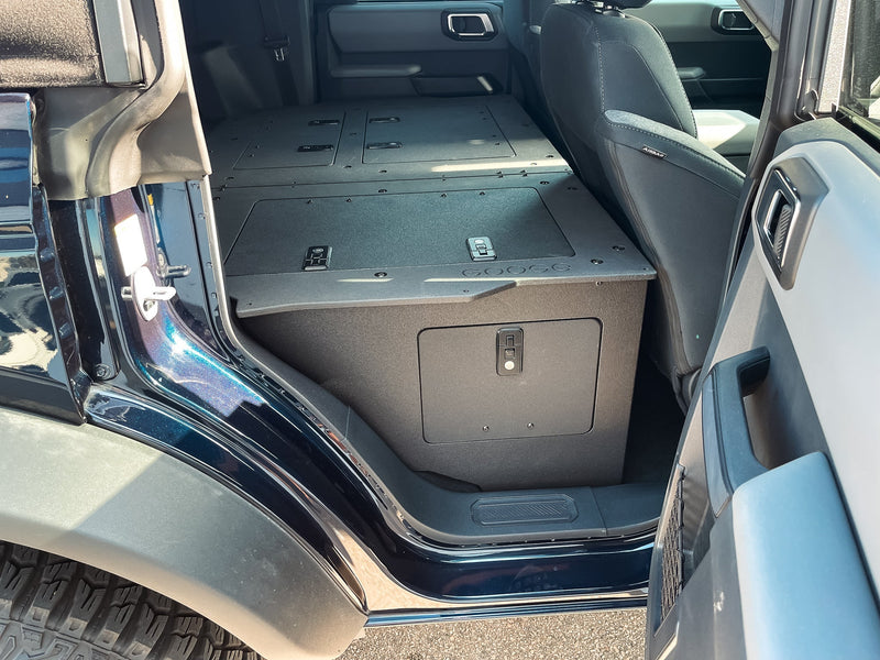 Load image into Gallery viewer, Ford Bronco 2021-Present 6 Gen. 4 Door - Second Row Seat Delete Plate System - Module Height
