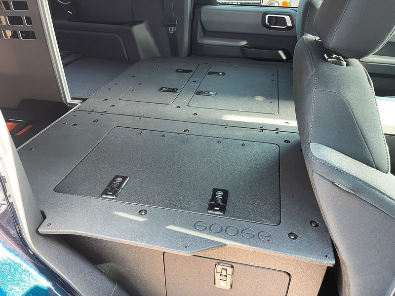 Load image into Gallery viewer, Ford Bronco 2021-Present 6 Gen. 4 Door - Second Row Seat Delete Plate System - Module Height
