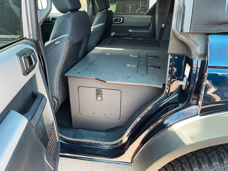 Load image into Gallery viewer, Ford Bronco 2021-Present 6 Gen. 4 Door - Second Row Seat Delete Plate System - Module Height
