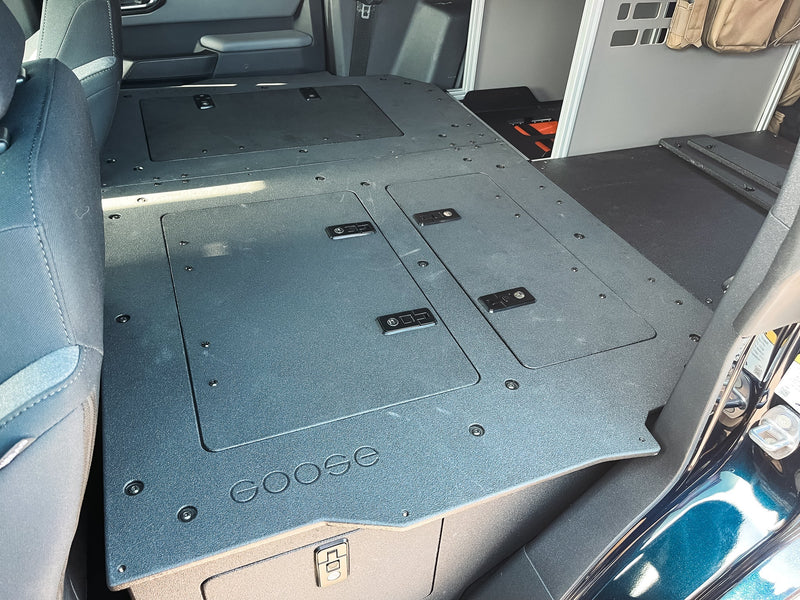 Load image into Gallery viewer, Ford Bronco 2021-Present 6 Gen. 4 Door - Second Row Seat Delete Plate System - Module Height
