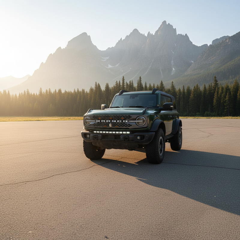 Load image into Gallery viewer, 2021+ Ford Bronco Capable Bumper 40in Light Bar PRO
