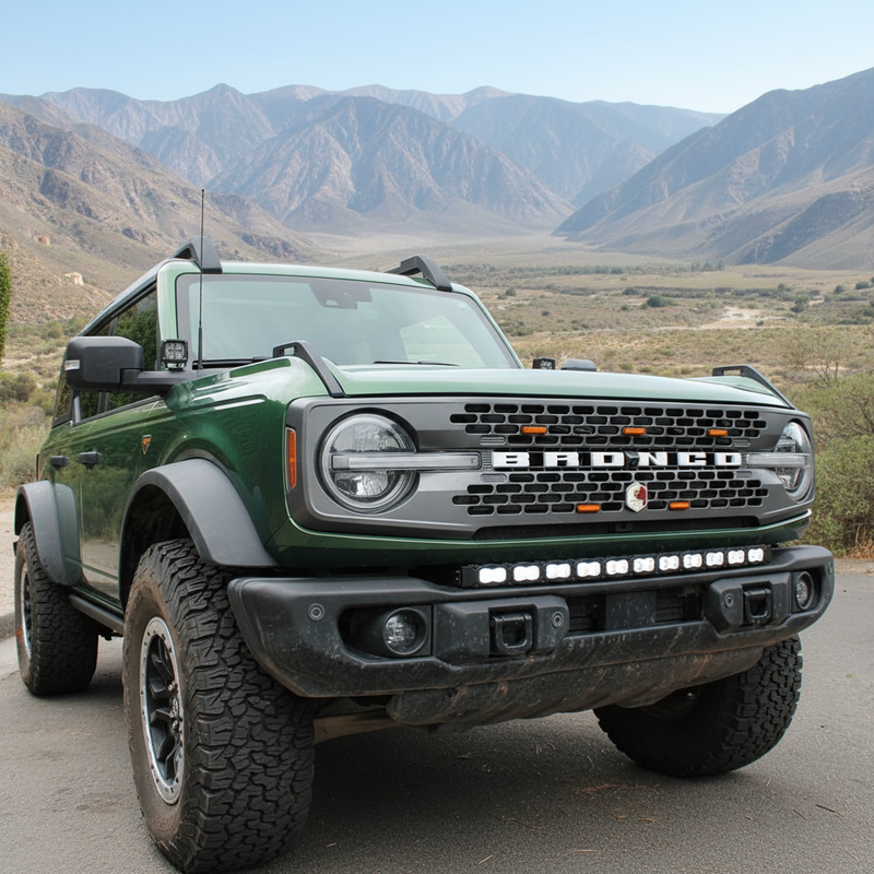 Load image into Gallery viewer, 2021+ Ford Bronco Capable Bumper 40in Light Bar PRO
