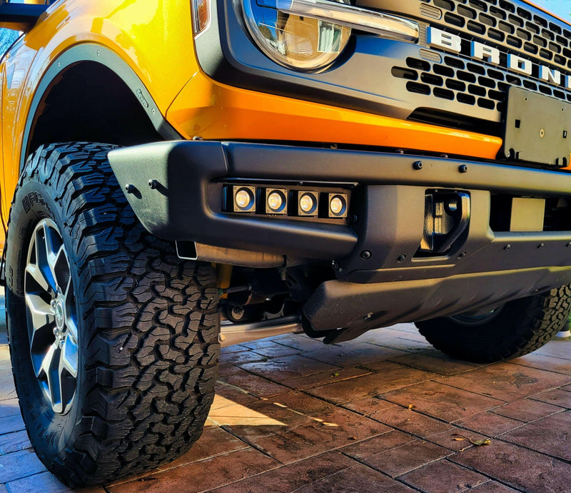 Load image into Gallery viewer, 2021+ Ford Bronco Modular Bumper Dual Function Fog Light Kit
