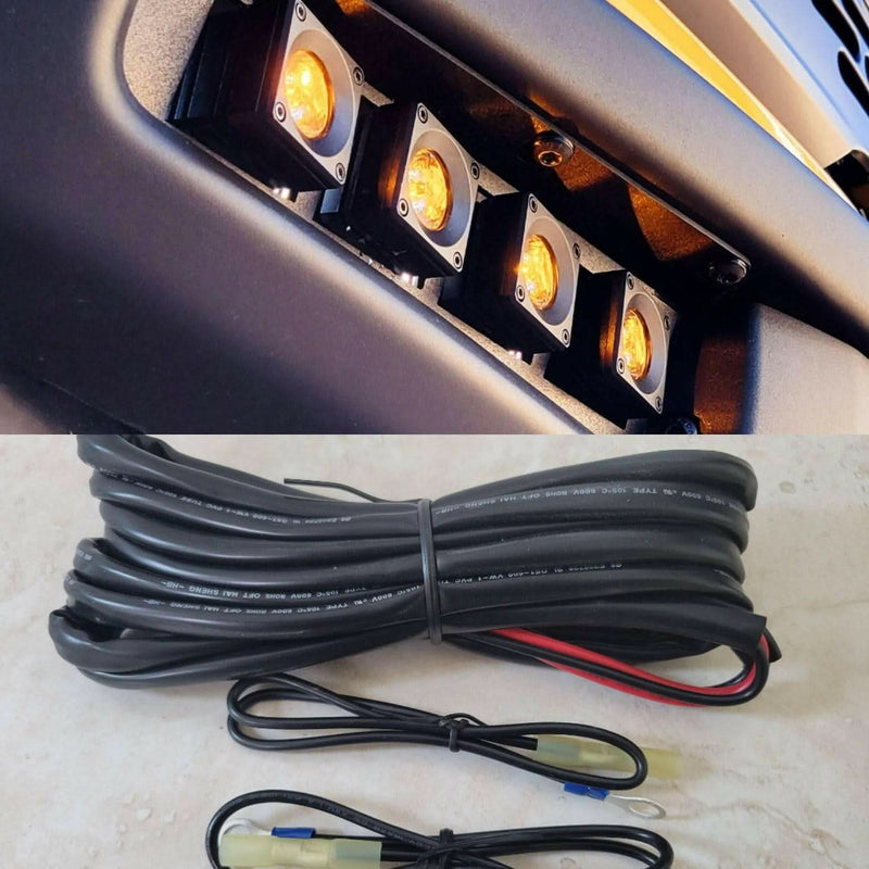 Load image into Gallery viewer, 2021+ Ford Bronco Modular Bumper Dual Function Fog Light Kit
