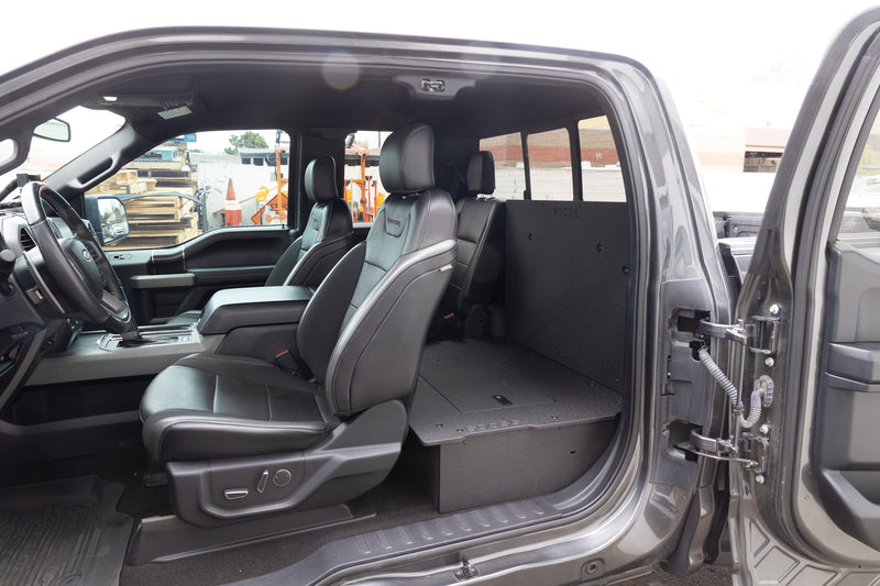 Load image into Gallery viewer, Ford F150 2015-Present 13th &amp; 14th Gen. SuperCab - Second Row Seat Delete Plate System
