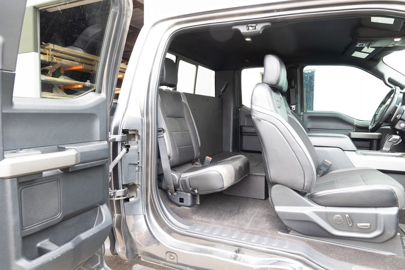 Load image into Gallery viewer, Ford F150 2015-Present 13th &amp; 14th Gen. SuperCab - Second Row Seat Delete Plate System
