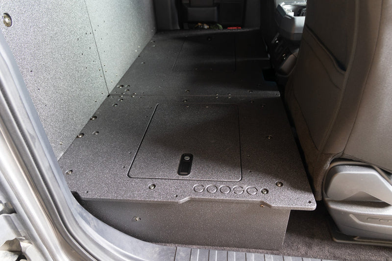 Load image into Gallery viewer, Ford F150 2015-Present 13th &amp; 14th Gen. SuperCab - Second Row Seat Delete Plate System
