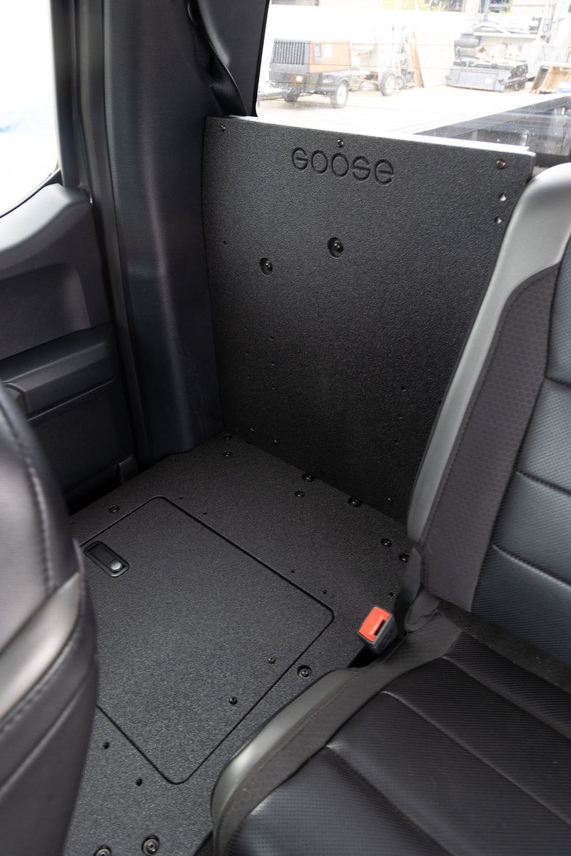 Load image into Gallery viewer, Ford F150 2015-Present 13th &amp; 14th Gen. SuperCab - Second Row Seat Delete Plate System
