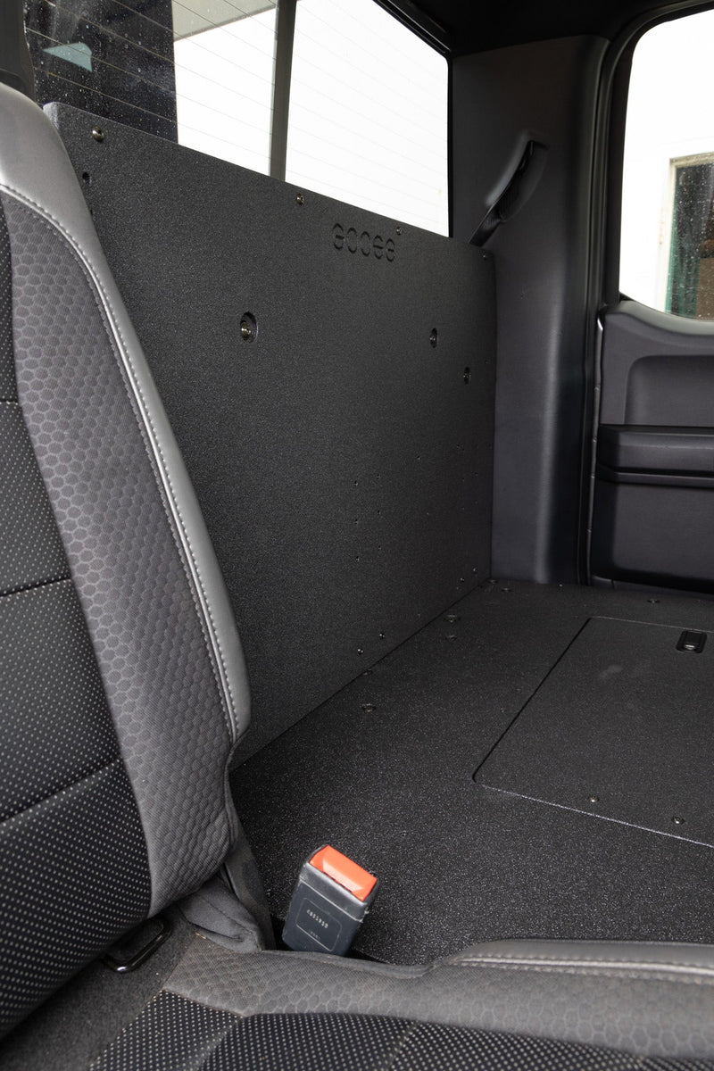 Load image into Gallery viewer, Ford F150 2015-Present 13th &amp; 14th Gen. SuperCab - Second Row Seat Delete Plate System
