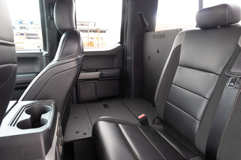 Load image into Gallery viewer, Ford F150 2015-Present 13th &amp; 14th Gen. SuperCab - Second Row Seat Delete Plate System
