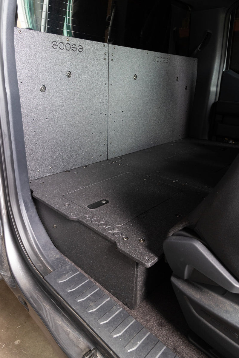 Load image into Gallery viewer, Ford F150 2015-Present 13th &amp; 14th Gen. SuperCab - Second Row Seat Delete Plate System
