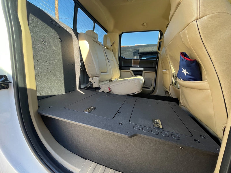 Load image into Gallery viewer, Ford F150 Raptor 2015-2020 2nd Gen. SuperCrew - Second Row Seat Delete Plate System
