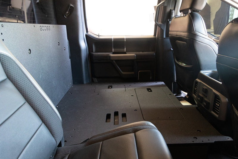 Load image into Gallery viewer, Ford F150 Raptor 2015-2020 2nd Gen. SuperCrew - Second Row Seat Delete Plate System
