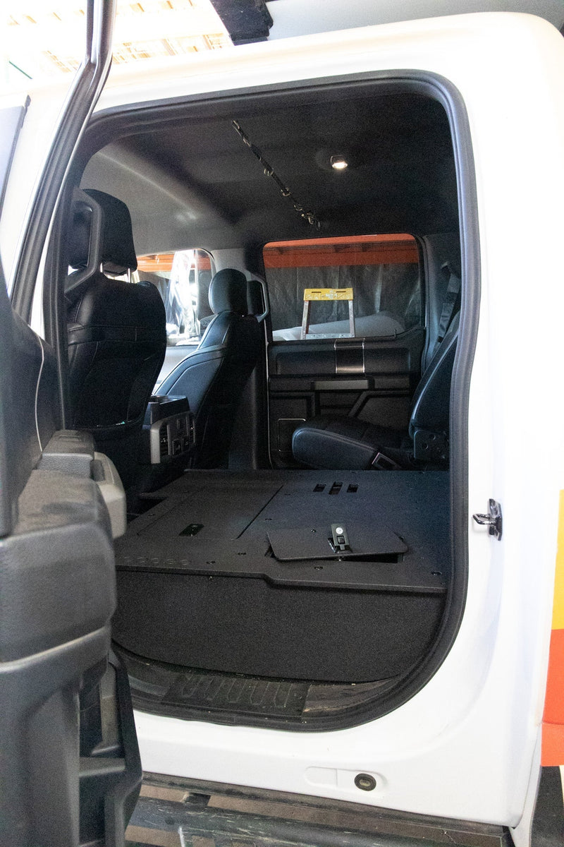Load image into Gallery viewer, Ford F150 Raptor 2015-2020 2nd Gen. SuperCrew - Second Row Seat Delete Plate System

